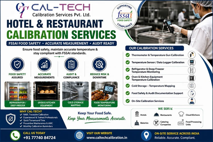 Hotel & Restaurant Calibration Services